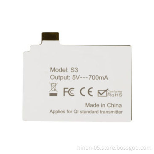 Ultra-thin Wireless Charging Receiver for S3, Low Working Temperatures